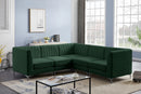 Alina Green Velvet Modular Sectional - NY Furniture Direct (NY)