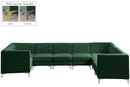 Alina Green Velvet Modular Sectional - NY Furniture Direct (NY)