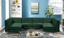 Alina Green Velvet Modular Sectional - NY Furniture Direct (NY)