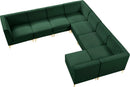 Alina Green Velvet Modular Sectional - NY Furniture Direct (NY)
