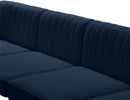 Alina Navy Velvet Modular Sectional - NY Furniture Direct (NY)