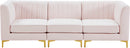 Alina Pink Velvet Modular Sectional - NY Furniture Direct (NY)