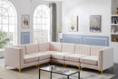 Alina Pink Velvet Modular Sectional - NY Furniture Direct (NY)