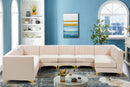 Alina Pink Velvet Modular Sectional - NY Furniture Direct (NY)