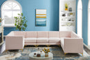 Alina Pink Velvet Modular Sectional - NY Furniture Direct (NY)