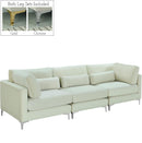 Julia Cream Velvet Modular Sofa (3 Boxes) - NY Furniture Direct (NY)