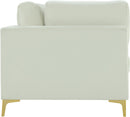 Julia Cream Velvet Modular Sofa - NY Furniture Direct (NY)