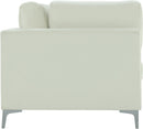 Julia Cream Velvet Modular Sofa - NY Furniture Direct (NY)