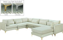 Julia Cream Velvet Modular Sectional (7 Boxes) - NY Furniture Direct (NY)