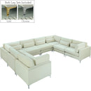 Julia Cream Velvet Modular Sectional (8 Boxes) - NY Furniture Direct (NY)