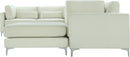 Julia Cream Velvet Modular Sectional (7 Boxes) - NY Furniture Direct (NY)