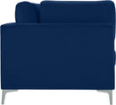 Julia Navy Velvet Modular Sofa (3 Boxes) - NY Furniture Direct (NY)