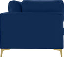 Julia Navy Velvet Modular Sofa - NY Furniture Direct (NY)