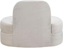 Mitzy Cream Velvet Chair - NY Furniture Direct (NY)
