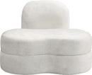 Mitzy Cream Velvet Chair - NY Furniture Direct (NY)