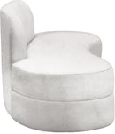 Mitzy Cream Velvet Sofa - NY Furniture Direct (NY)