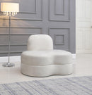 Mitzy Cream Velvet Chair - NY Furniture Direct (NY)