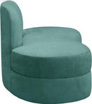 Mitzy Mint Velvet Loveseat - NY Furniture Direct (NY)