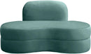 Mitzy Mint Velvet Loveseat - NY Furniture Direct (NY)