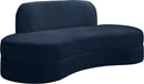 Mitzy Navy Velvet Sofa - NY Furniture Direct (NY)