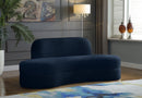Mitzy Navy Velvet Sofa - NY Furniture Direct (NY)