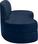 Mitzy Navy Velvet Sofa - NY Furniture Direct (NY)