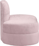 Mitzy Pink Velvet Chair - NY Furniture Direct (NY)