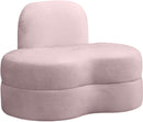 Mitzy Pink Velvet Chair - NY Furniture Direct (NY)