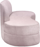 Mitzy Pink Velvet Sofa - NY Furniture Direct (NY)