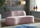 Mitzy Pink Velvet Sofa - NY Furniture Direct (NY)