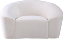 Riley Cream Velvet Chair - NY Furniture Direct (NY)