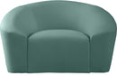 Riley Mint Velvet Chair - NY Furniture Direct (NY)