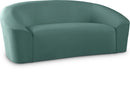 Riley Mint Velvet Loveseat - NY Furniture Direct (NY)