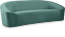Riley Mint Velvet Sofa - NY Furniture Direct (NY)