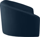 Riley Navy Velvet Loveseat - NY Furniture Direct (NY)