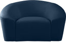 Riley Navy Velvet Chair - NY Furniture Direct (NY)