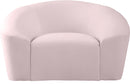Riley Pink Velvet Chair - NY Furniture Direct (NY)
