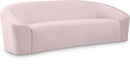 Riley Pink Velvet Sofa - NY Furniture Direct (NY)