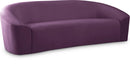 Riley Purple Velvet Sofa - NY Furniture Direct (NY)