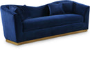 Arabella Navy Velvet Sofa - NY Furniture Direct (NY)