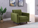 Lola Olive Velvet Chair - NY Furniture Direct (NY)