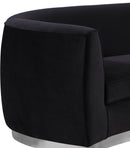 Julian Black Velvet Sofa - NY Furniture Direct (NY)