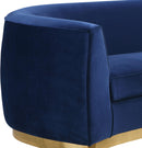 Julian Navy Velvet Sofa - NY Furniture Direct (NY)