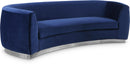 Julian Navy Velvet Sofa - NY Furniture Direct (NY)