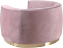 Julian Pink Velvet Chair - NY Furniture Direct (NY)