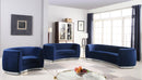 Julian Navy Velvet Sofa - NY Furniture Direct (NY)