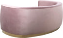 Julian Pink Velvet Sofa - NY Furniture Direct (NY)