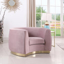 Julian Pink Velvet Chair - NY Furniture Direct (NY)