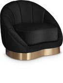Shelly Black Velvet Chair - NY Furniture Direct (NY)