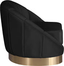 Shelly Black Velvet Chair - NY Furniture Direct (NY)